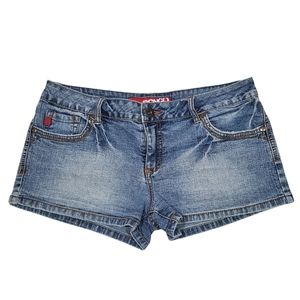 BONGO Jean Shorts Faded Distressed Size 11